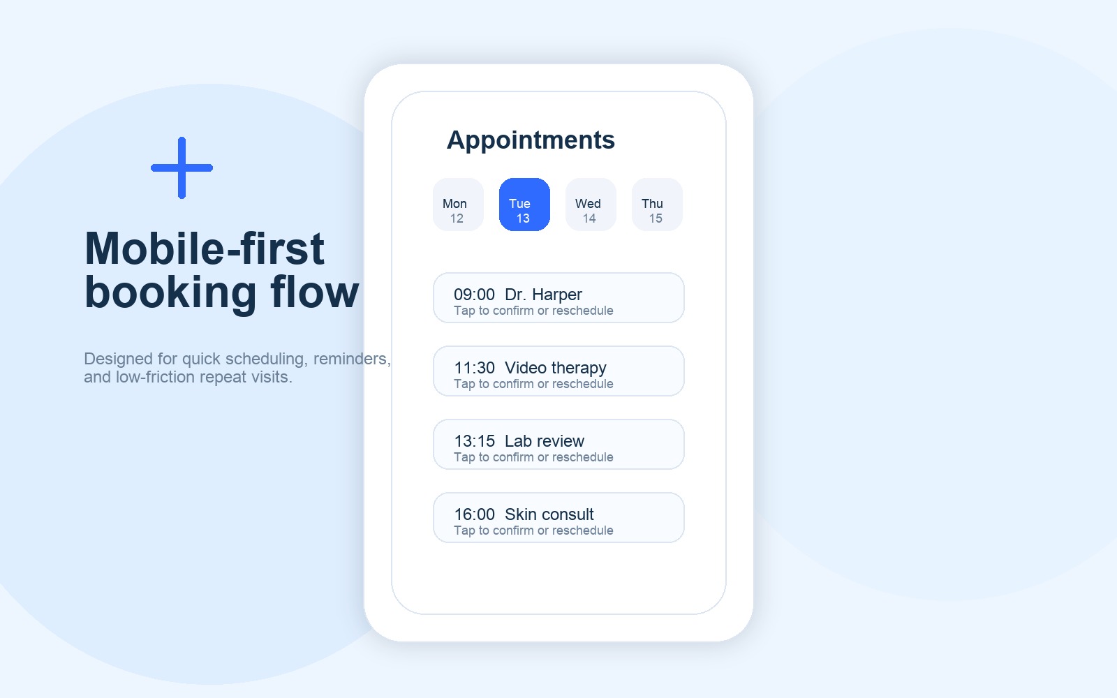 Онлайн‑запись для пациентов